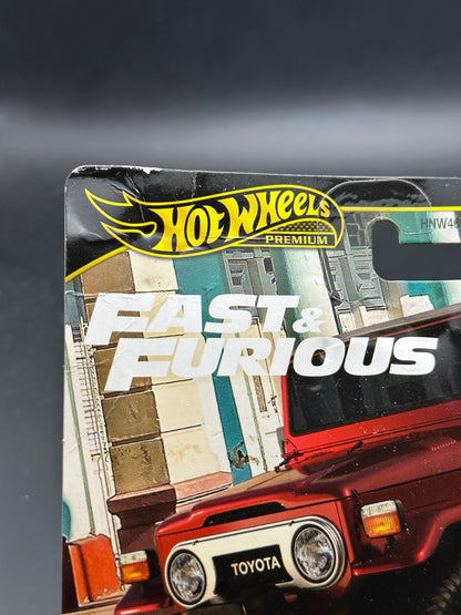 DAMAGED - HOT WHEELS - TOYOTA LAND CRUISER FJ43 (2024) - MIX 3 - FAST & FURIOUS 4/5