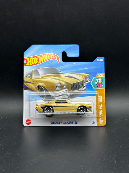 HOTWHEELS - 70 CHEVY CAMARO RS (2025) - HW 70s VS 90s 4/10