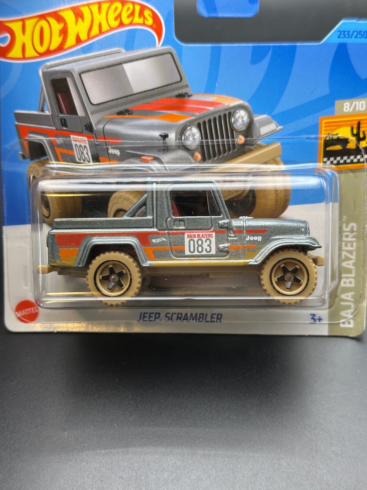 HOT WHEELS - JEEP SCRAMBLER (2023) - BAJA BLAZERS 8/10