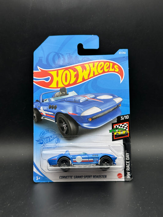 HOT WHEELS - CORVETTE GRAND SPORT ROADSTER (2021) - HW RACE DAY 3/10