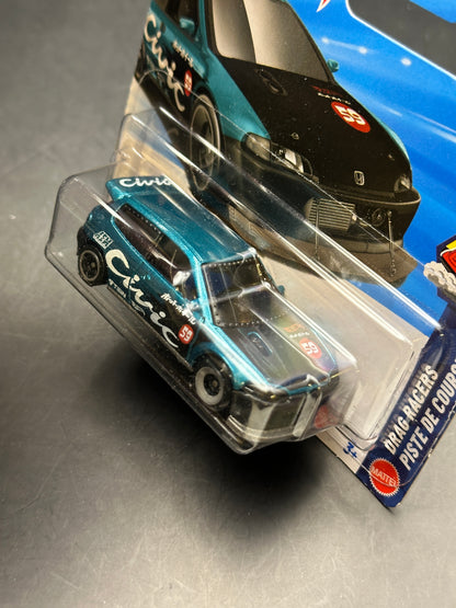HOT WHEELS - HONDA CIVIC CUSTOM (2026) - HW DRAG RACERS 8/10