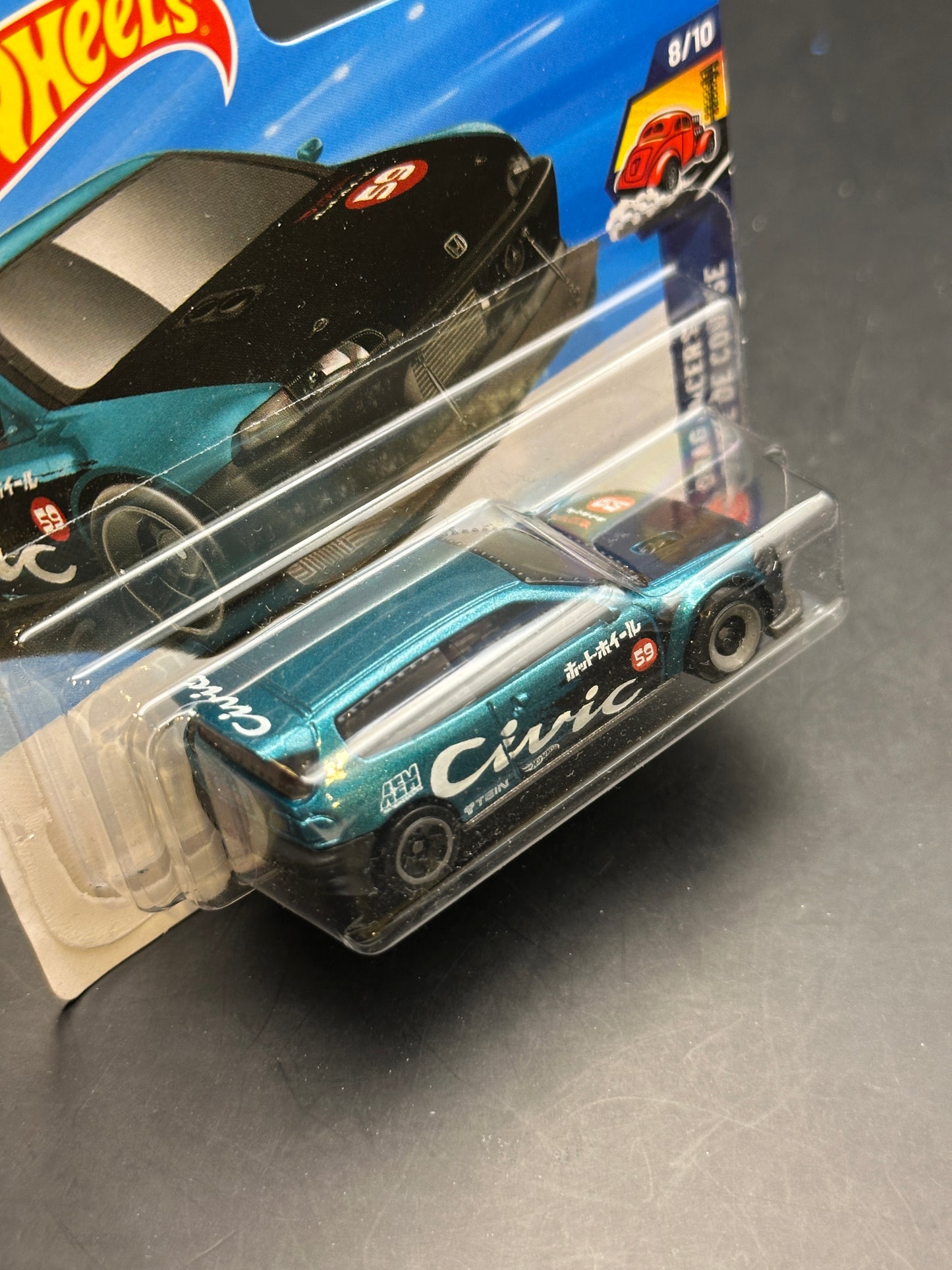 HOT WHEELS - HONDA CIVIC CUSTOM (2026) - HW DRAG RACERS 8/10