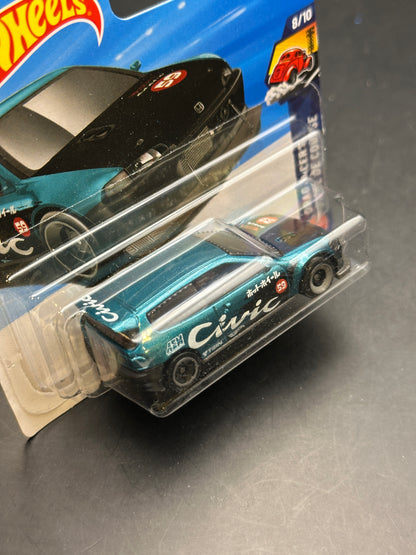 HOT WHEELS - HONDA CIVIC CUSTOM (2026) - HW DRAG RACERS 8/10
