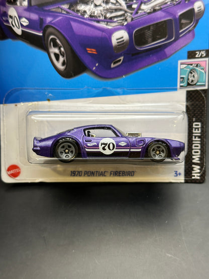 HOT WHEELS - 1970 PONTIAC FIREBIRD (2023) - HW MODIFIED 2/5