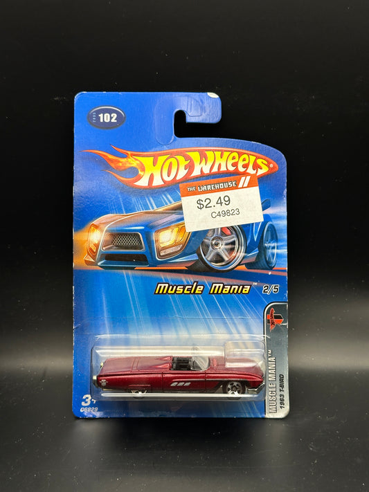 HOT WHEELS - 1963 T-BIRD (2005) - HW MUSCLE MANIA 2/5