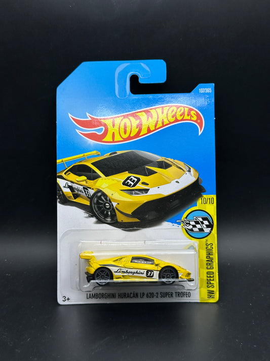 HOT WHEELS - LAMBORGHINI HURACAN LP 620 2 SUPER TROFEO (2017) - HW SPEED GRAPHICS 10/10
