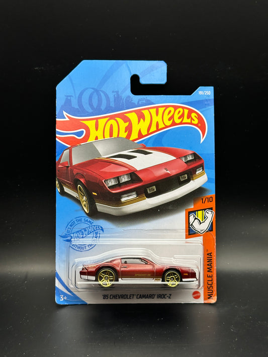 HOT WHEELS - 85 CHEVROLET CAMARO IROC-Z (2021) - HW MUSCLE MANIA 1/10