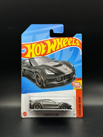 HOT WHEELS - CORVETTE C7 Z06 (2023) - HW THEN AND NOW 1/10
