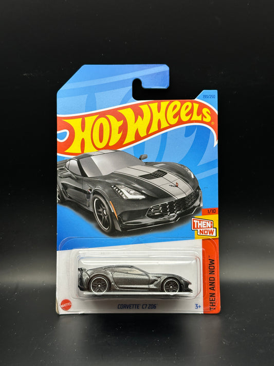HOT WHEELS - CORVETTE C7 Z06 (2023) - HW THEN AND NOW 1/10