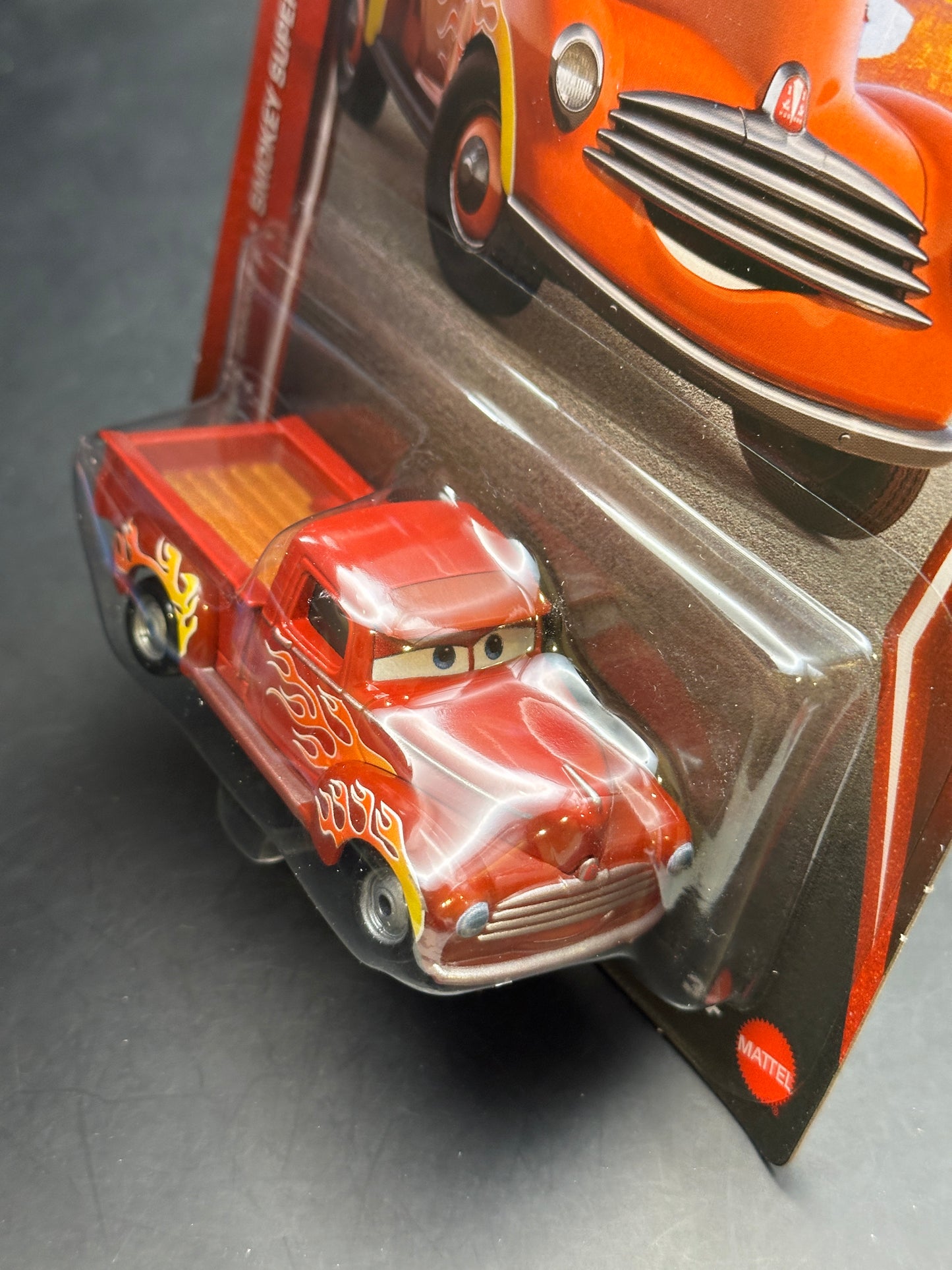 DISNEY PIXAR CARS 20th ANNIVERSARY - HOT ROD SMOKEY - DIECAST