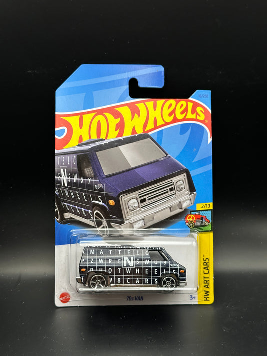 HOT WHEELS - 70s VAN (2023) - HW ART CARS 2/10
