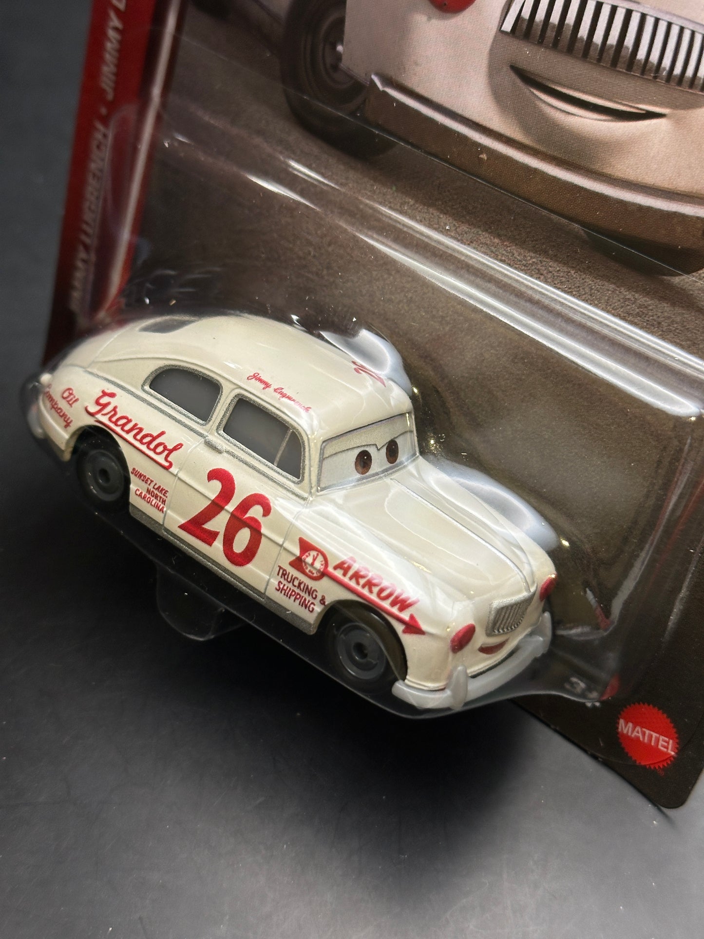 DISNEY PIXAR CARS 20th ANNIVERSARY - JIMMY LUGRENCH - DIECAST