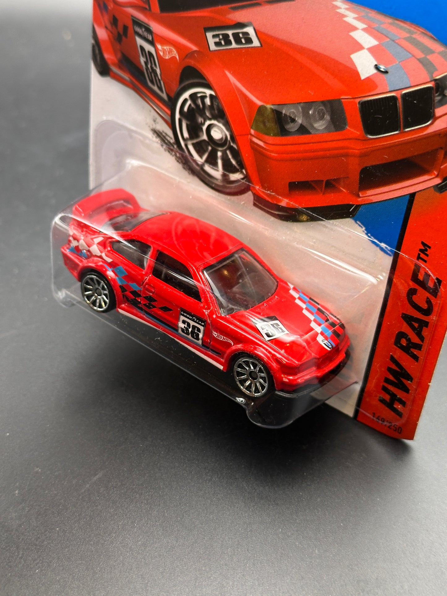HOT WHEELS - BMW E36 M3 RACE (2014) - HW RACE: TRACK ACES