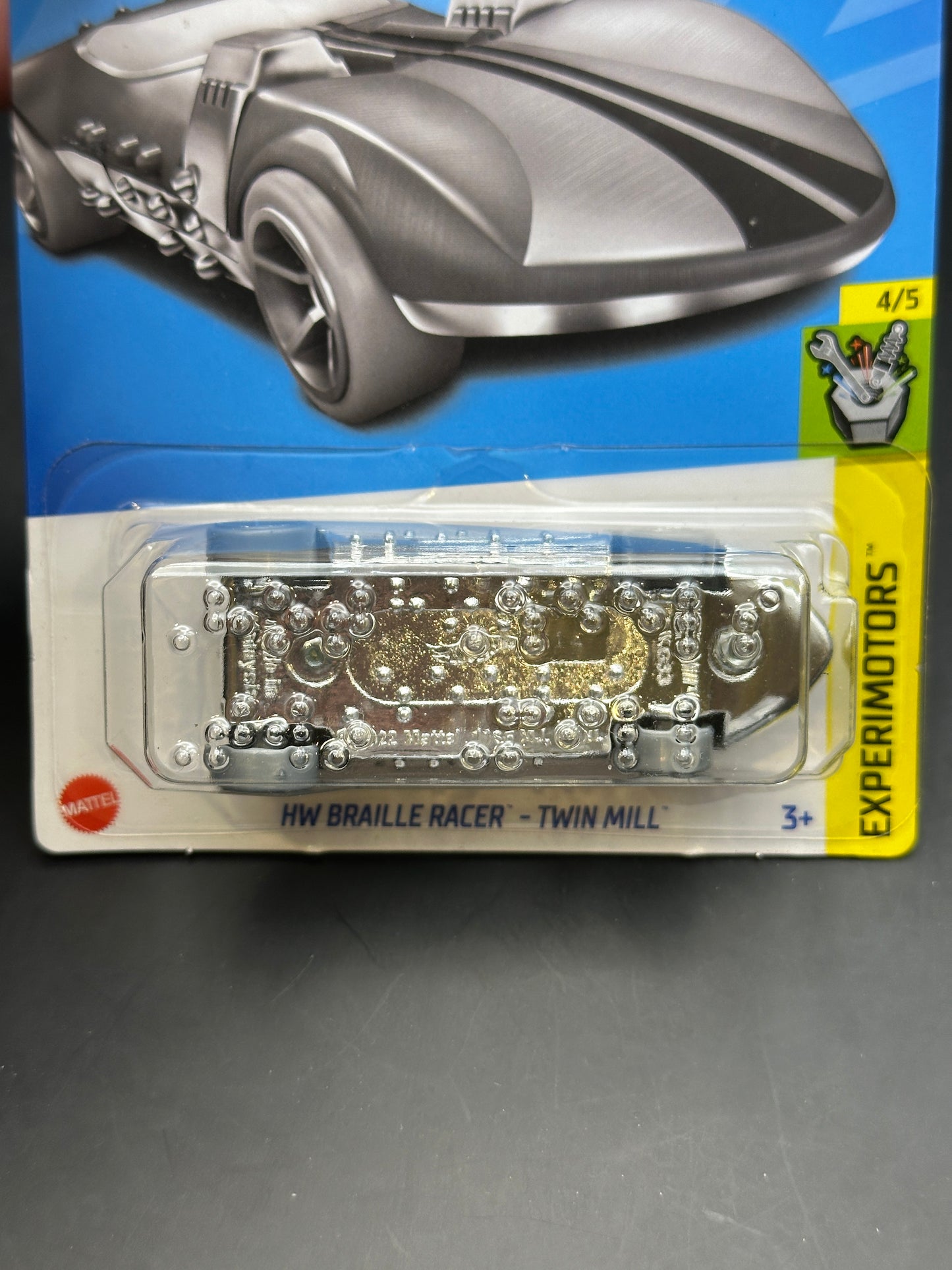 HOT WHEELS - HW BRAILLE RACER - TWIN MILL - ERROR (2023) - HW EXPERIMOTORS 4/5