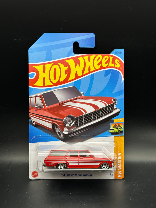 HOT WHEELS - 64 CHEVY NOVA WAGON (2023) - HW WAGONS 3/5