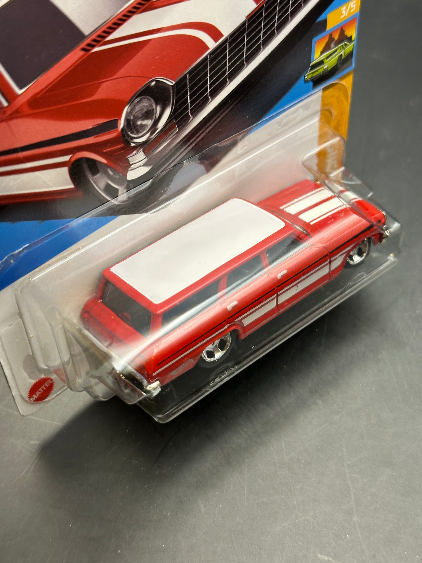 HOT WHEELS - 64 CHEVY NOVA WAGON (2023) - HW WAGONS 3/5
