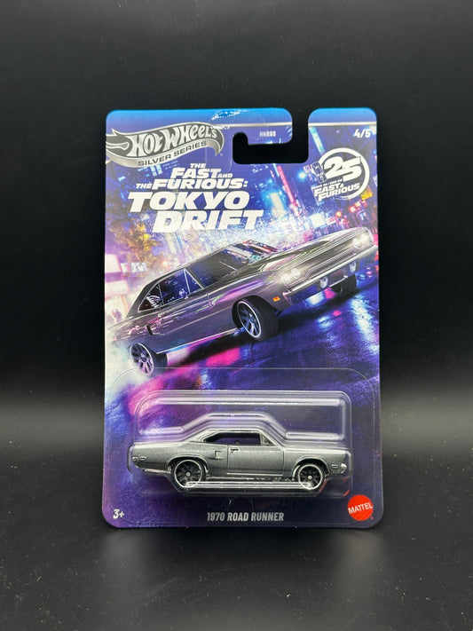 HOT WHEELS - 1970 ROAD RUNNER (2026) - SILVER SERIES - FAST AND FURIOUS TOKYO DRIFT SERIES 4/5