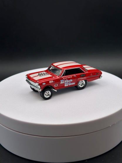 HOT WHEELS - 63 CHEVY NOVA (2018) - CAR CULTURE: DRAGSTRIP DEMONS 2/5 - LOOSE