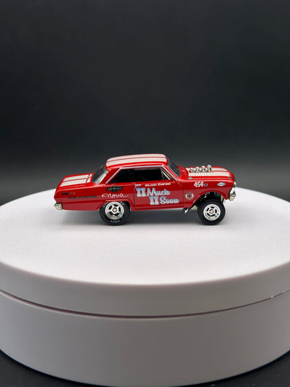 HOT WHEELS - 63 CHEVY NOVA (2018) - CAR CULTURE: DRAGSTRIP DEMONS 2/5 - LOOSE