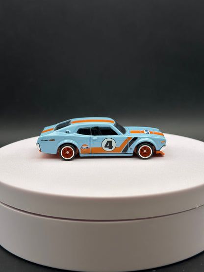 HOT WHEELS - NISSAN LAUREL 2000 SGX (2019) - CAR CULTURE: GULF 3/5 - LOOSE