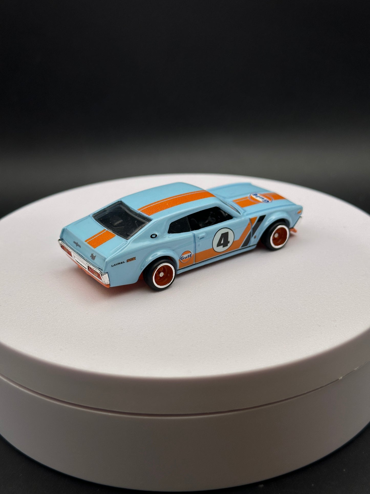 HOT WHEELS - NISSAN LAUREL 2000 SGX (2019) - CAR CULTURE: GULF 3/5 - LOOSE