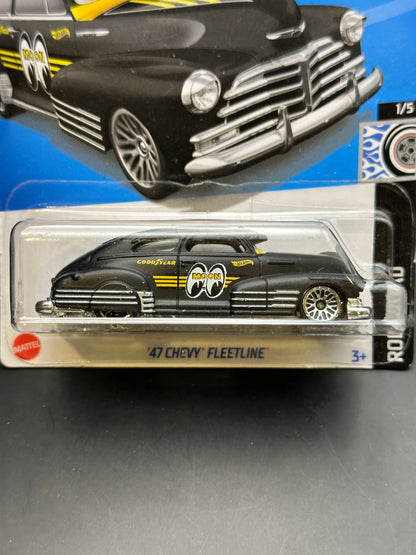 HOT WHEELS - 47 CHEVY FLEETLINE (2022) - HW ROD SQUAD 1/5