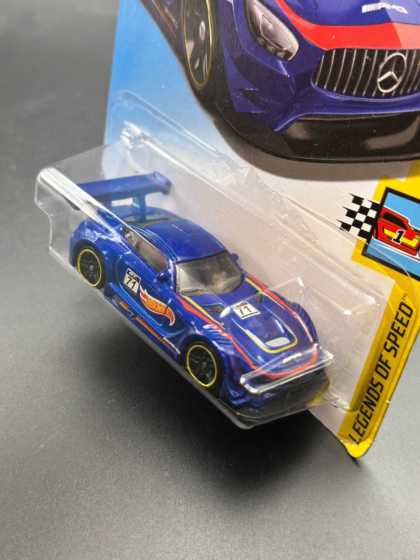HOT WHEELS - 16 MERCEDES AMG GT3 (2018) - HW LEGENDS OF SPEED 6/10