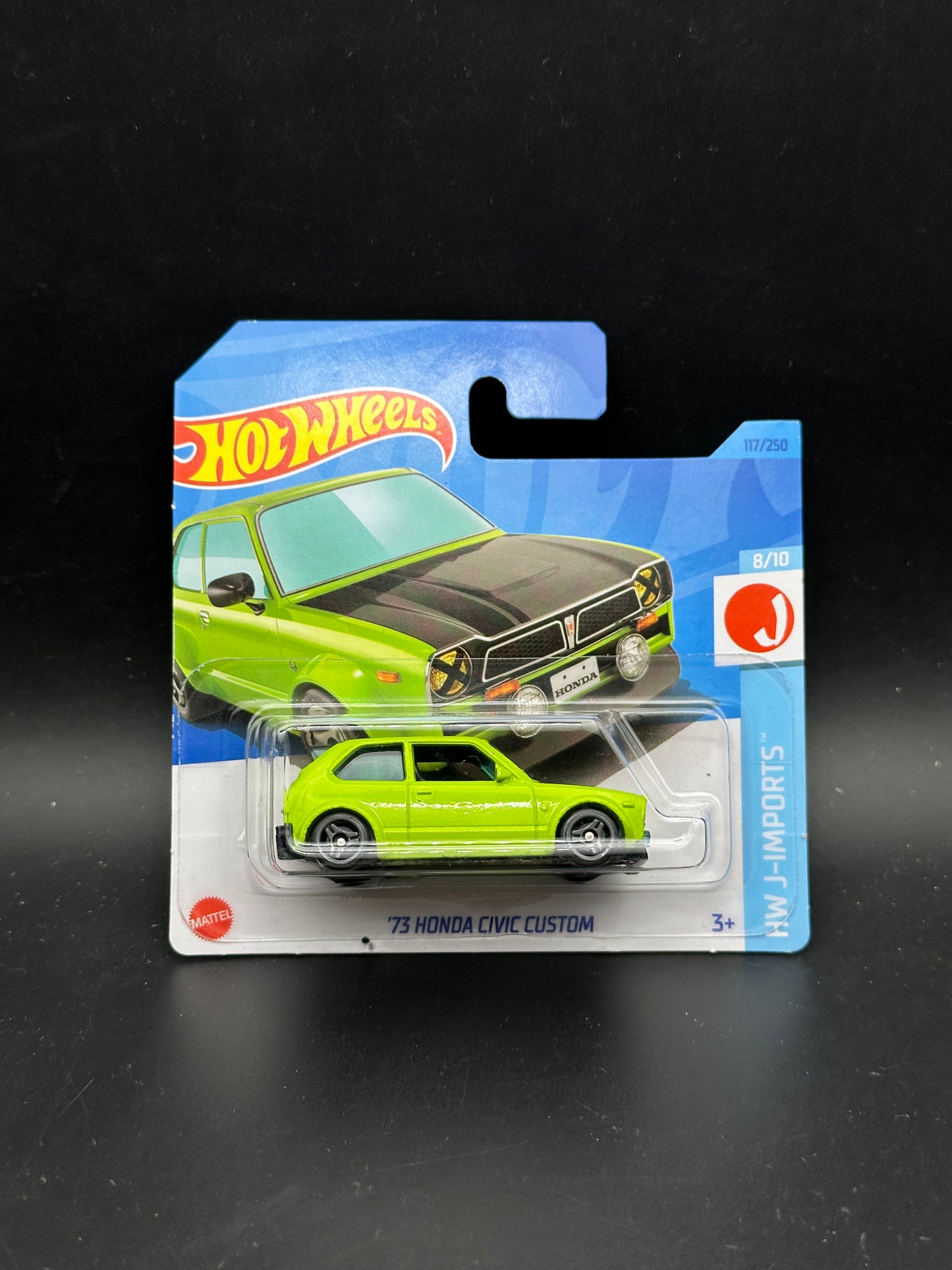 HOT WHEELS - 73 HONDA CIVIC CUSTOM (2023) - HW J IMPORTS 8/10