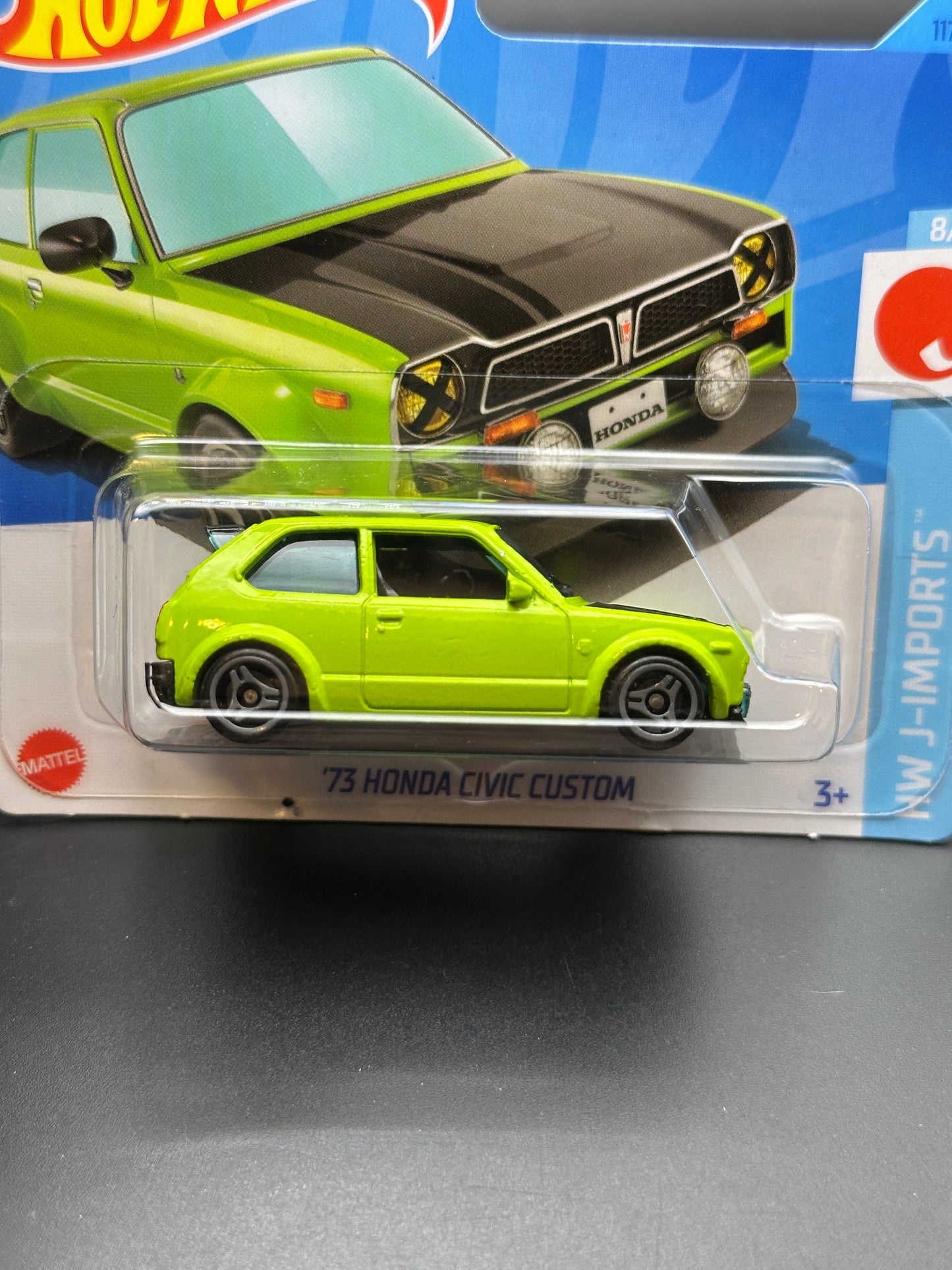 HOT WHEELS - 73 HONDA CIVIC CUSTOM (2023) - HW J IMPORTS 8/10