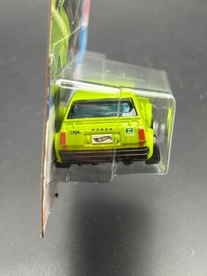 HOT WHEELS - 73 HONDA CIVIC CUSTOM (2023) - HW J IMPORTS 8/10