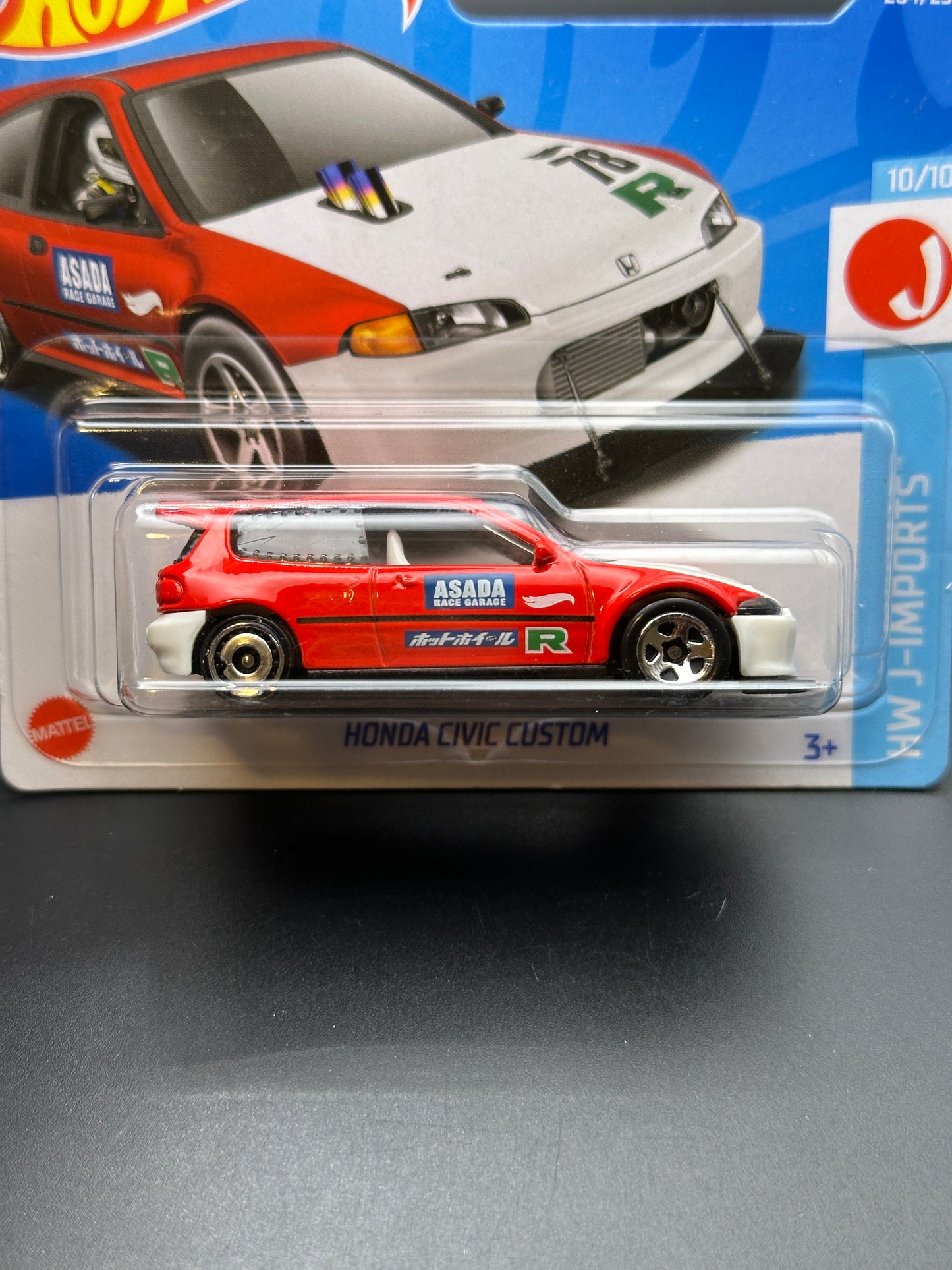 HOT WHEELS - HONDA CIVIC CUSTOM (2022) - HW J IMPORTS 10/10