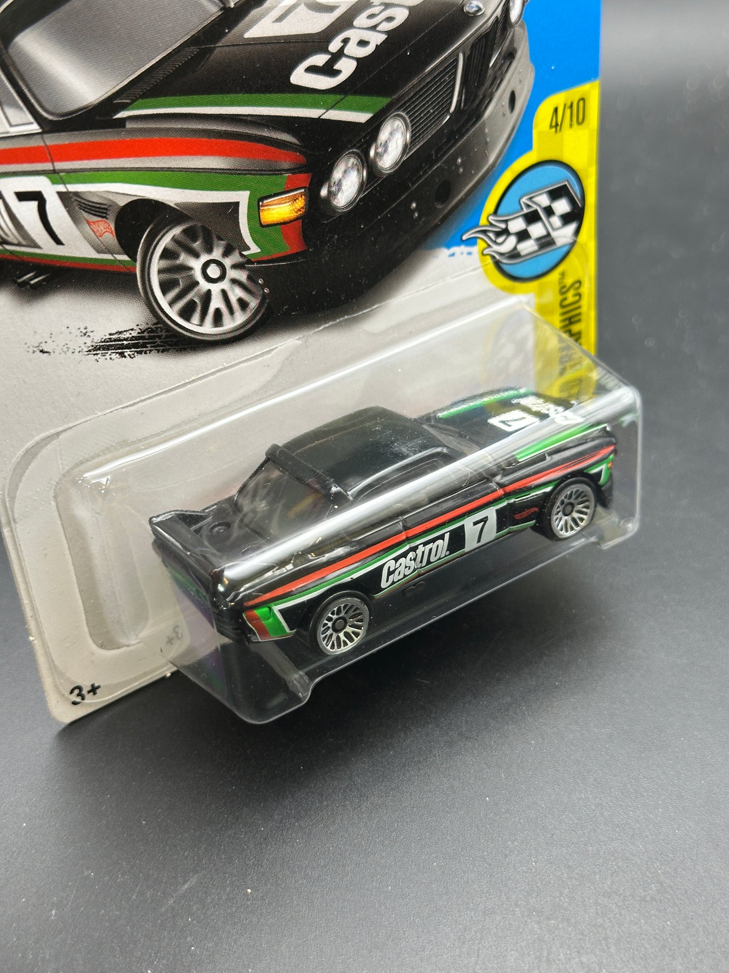 HOT WHEELS - 73 BMW 3.0 CSL RACE CAR (2017) - HW SPEED GRAPHICS 4/10