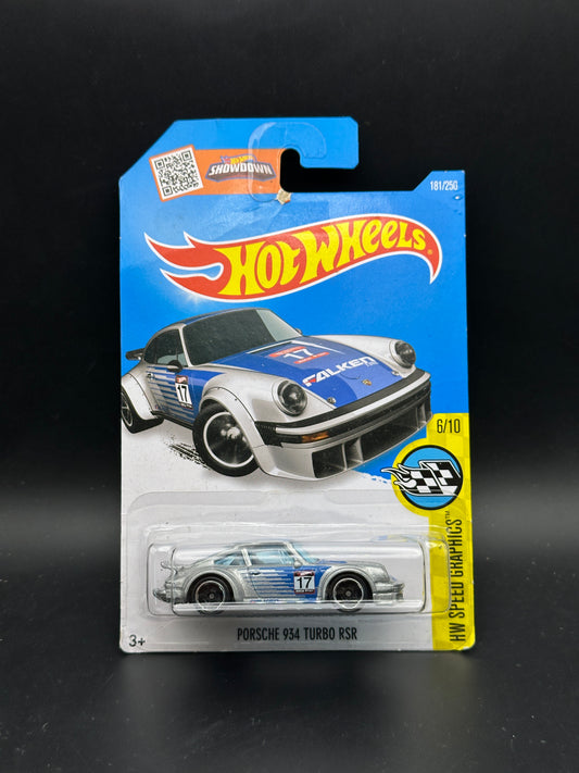 HOT WHEELS - PORSCHE 934 TURBO RSR (2016) - HW SPEED GRAPHICS 6/10