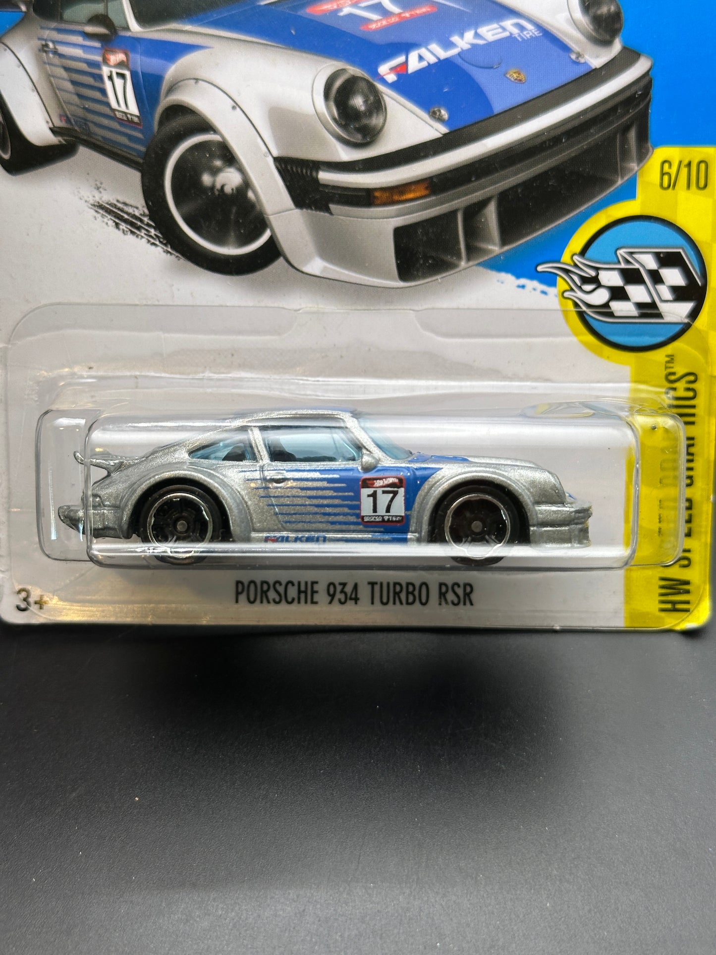 HOT WHEELS - PORSCHE 934 TURBO RSR (2016) - HW SPEED GRAPHICS 6/10