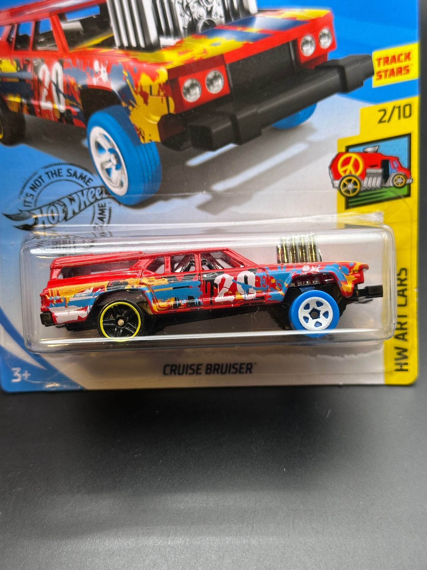 HOT WHEELS - CRUISE BRUISER (2020) - HW ART CARS 2/10