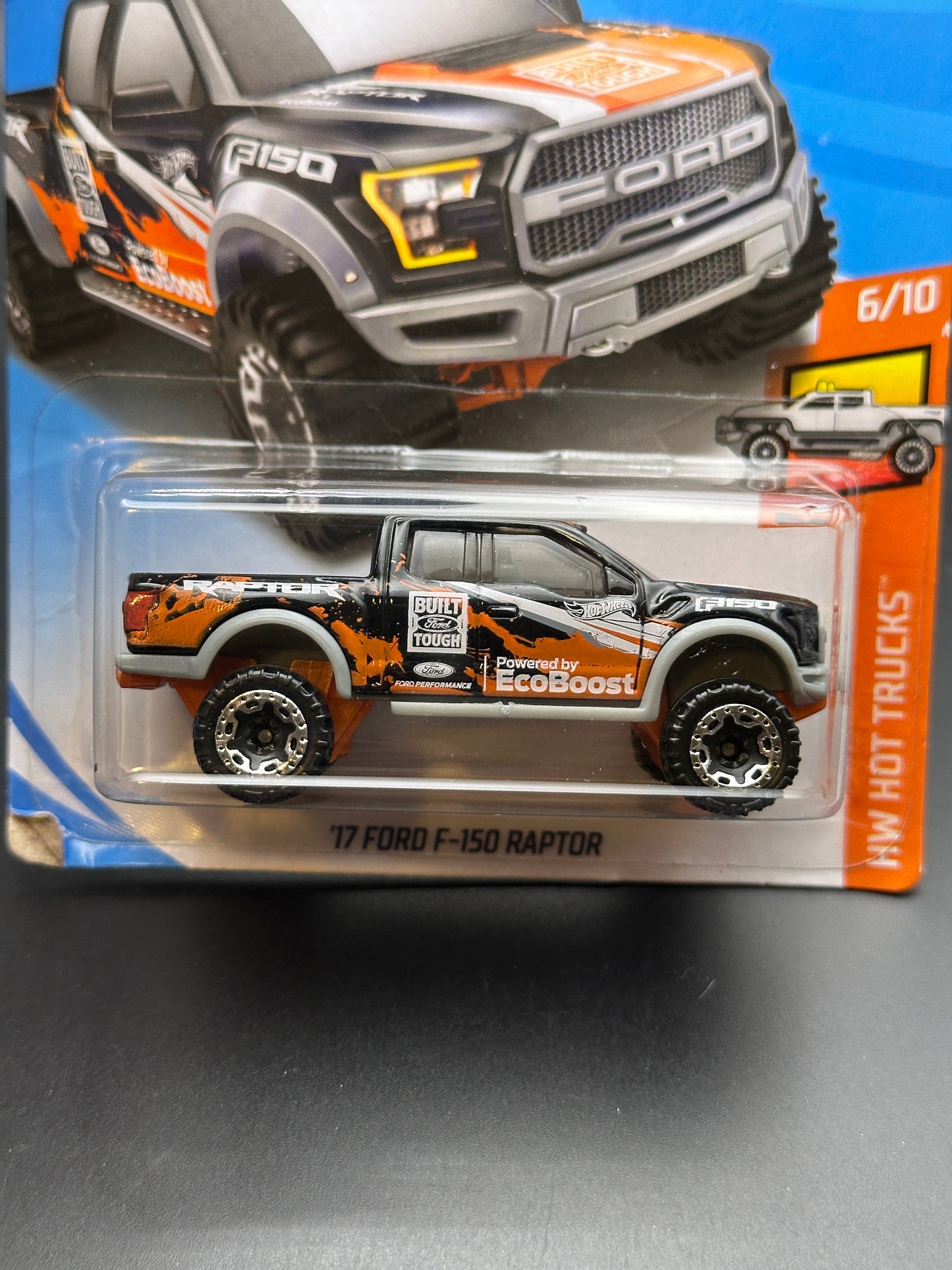 HOT WHEELS - 17 FORD F 150 RAPTOR (2018) - HW HOT TRUCKS 6/10