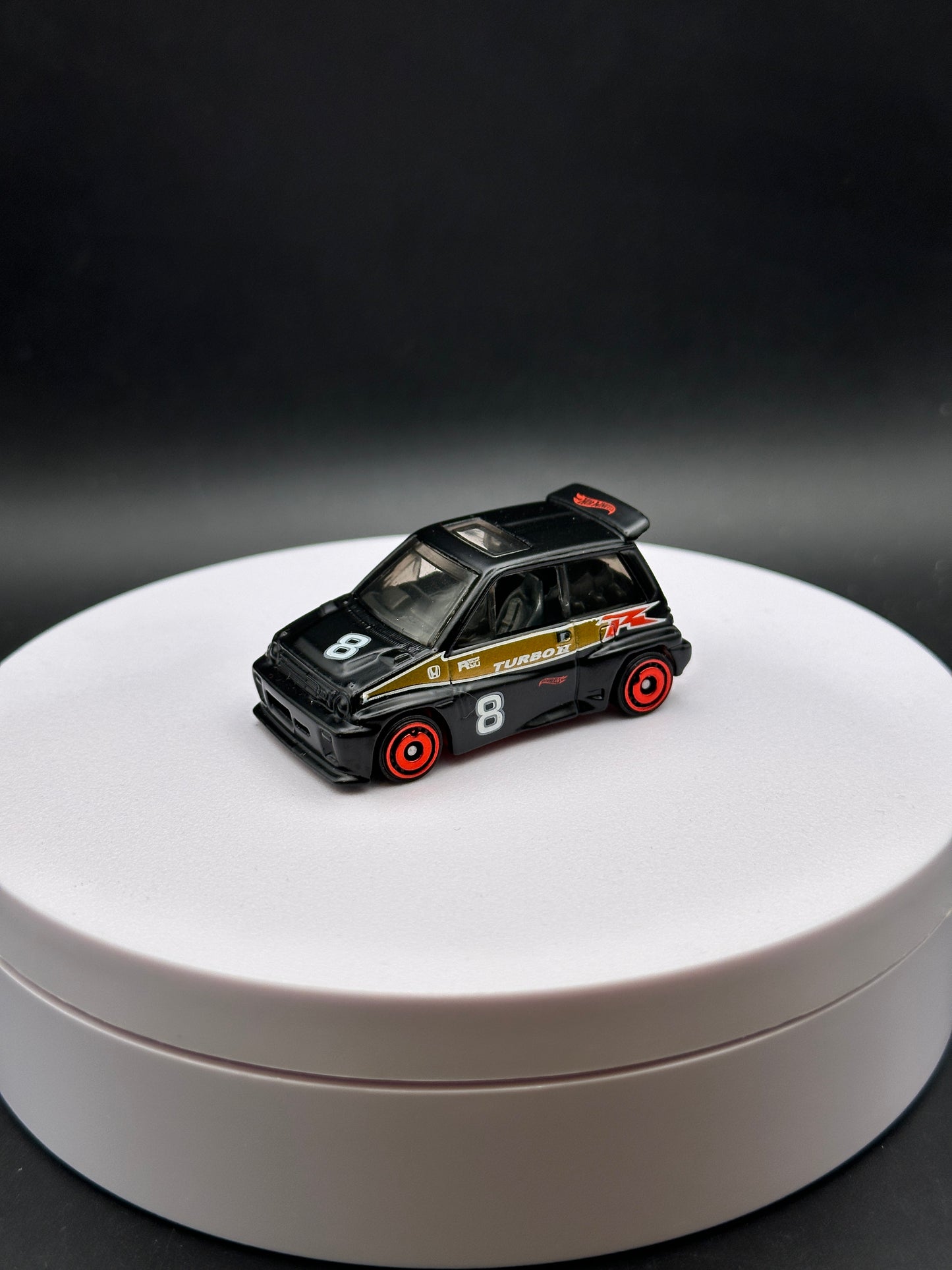 HOT WHEELS - 85 HONDA CITY TURBO II (2019) - HW NIGHTBURNERZ 2/10 - LOOSE