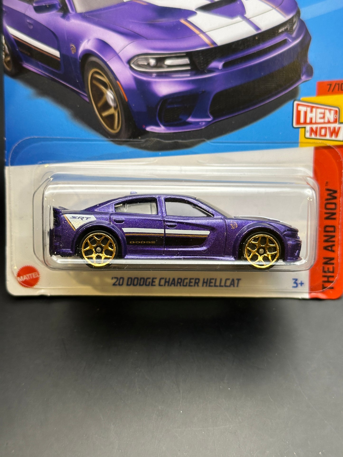 HOT WHEELS - 20 DODGE CHARGER HELLCAT (2023) - HW THEN AND NOW 7/10
