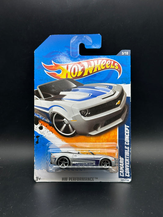 HOT WHEELS - CAMARO CONVERTIBLE CONCEPT (2010) - HW PERFORMANCE 3/10