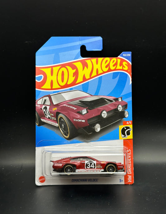 HOT WHEELS - DIMACHINNI VELOCE (2022) - HW DAREDEVILS 4/5