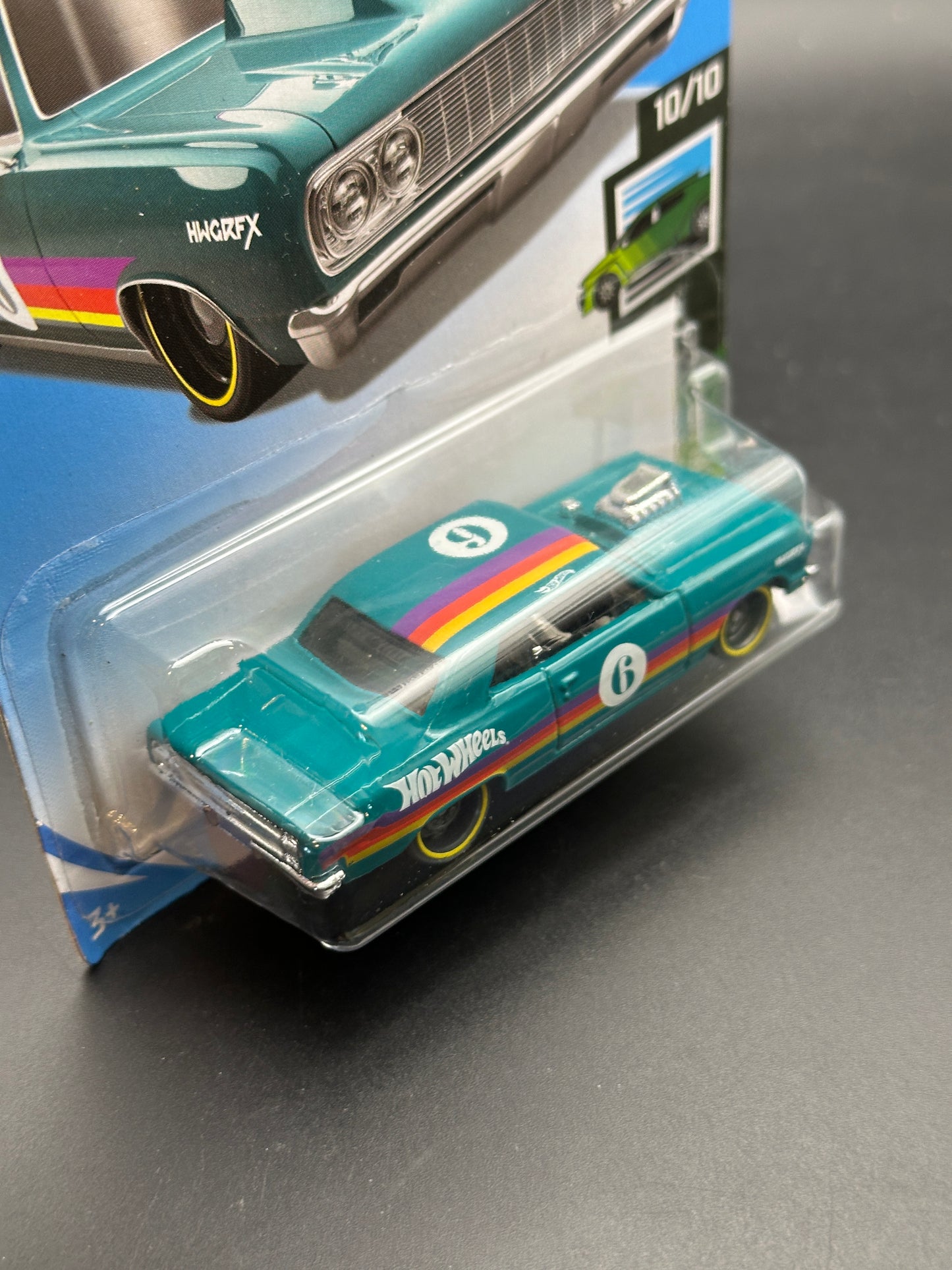 HOT WHEELS - 64 CHEVY CHEVELLE SS (2019) - HW SPEED BLUR 10/10
