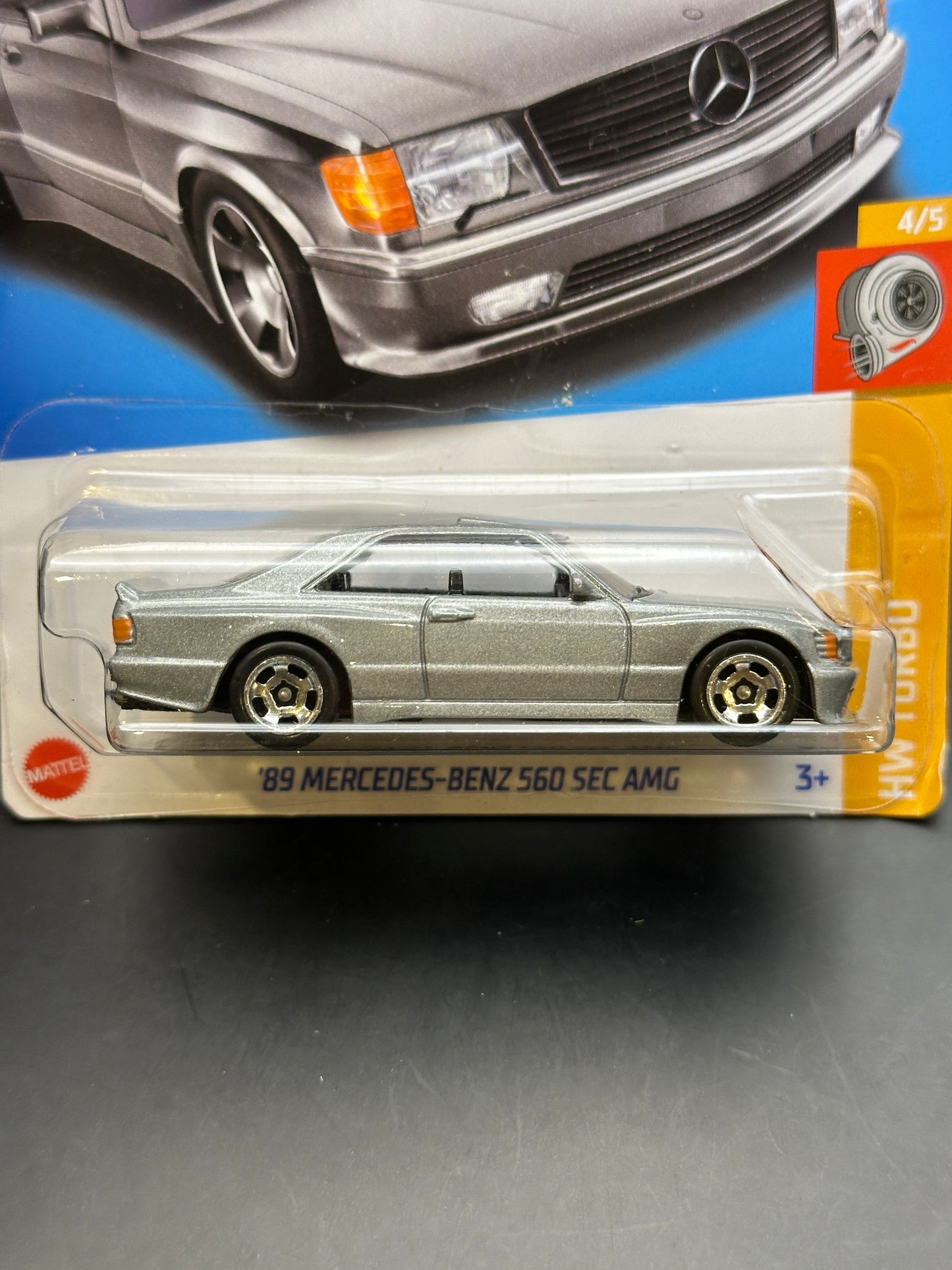 HOT WHEELS - 89 MERCEDES-BENZ 560 SEC AMG (2023) - HW TURBO 4/5