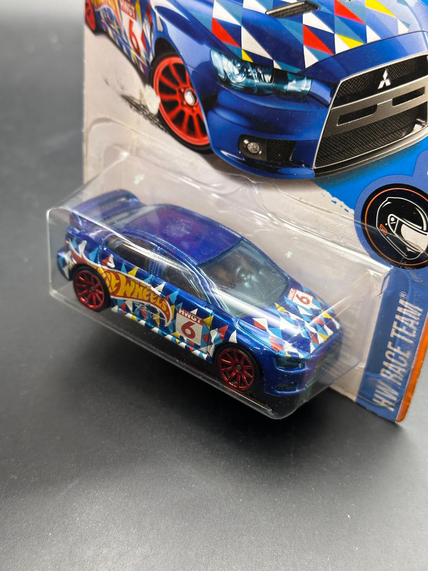 HOT WHEELS - 2008 LANCER EVOLUTION (2016) - HW RACE TEAM 6/10