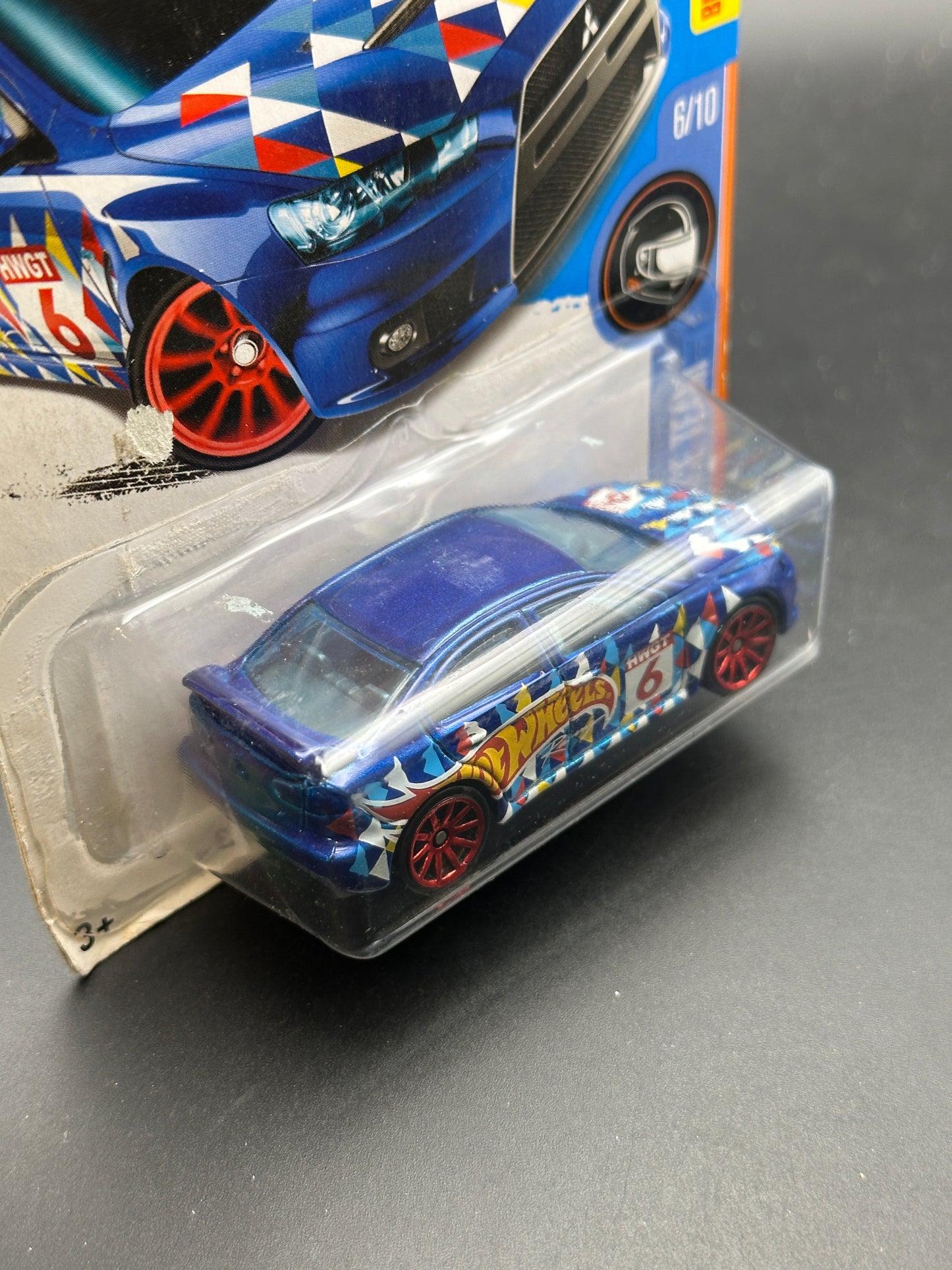 HOT WHEELS - 2008 LANCER EVOLUTION (2016) - HW RACE TEAM 6/10