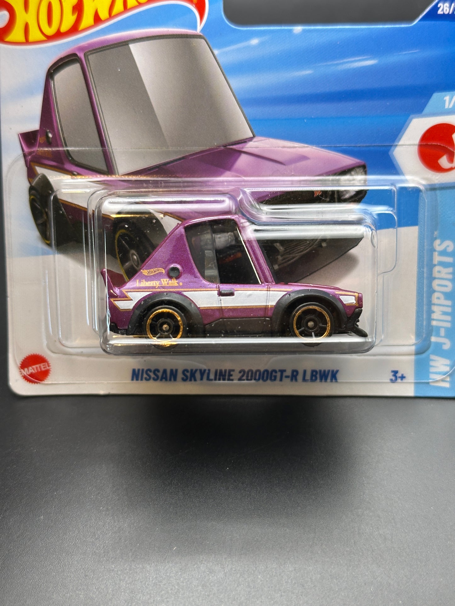 HOT WHEELS - NISSAN SKYLINE 2000 GTR LBWK TOONED (2025) - HW J IMPORTS 1/5