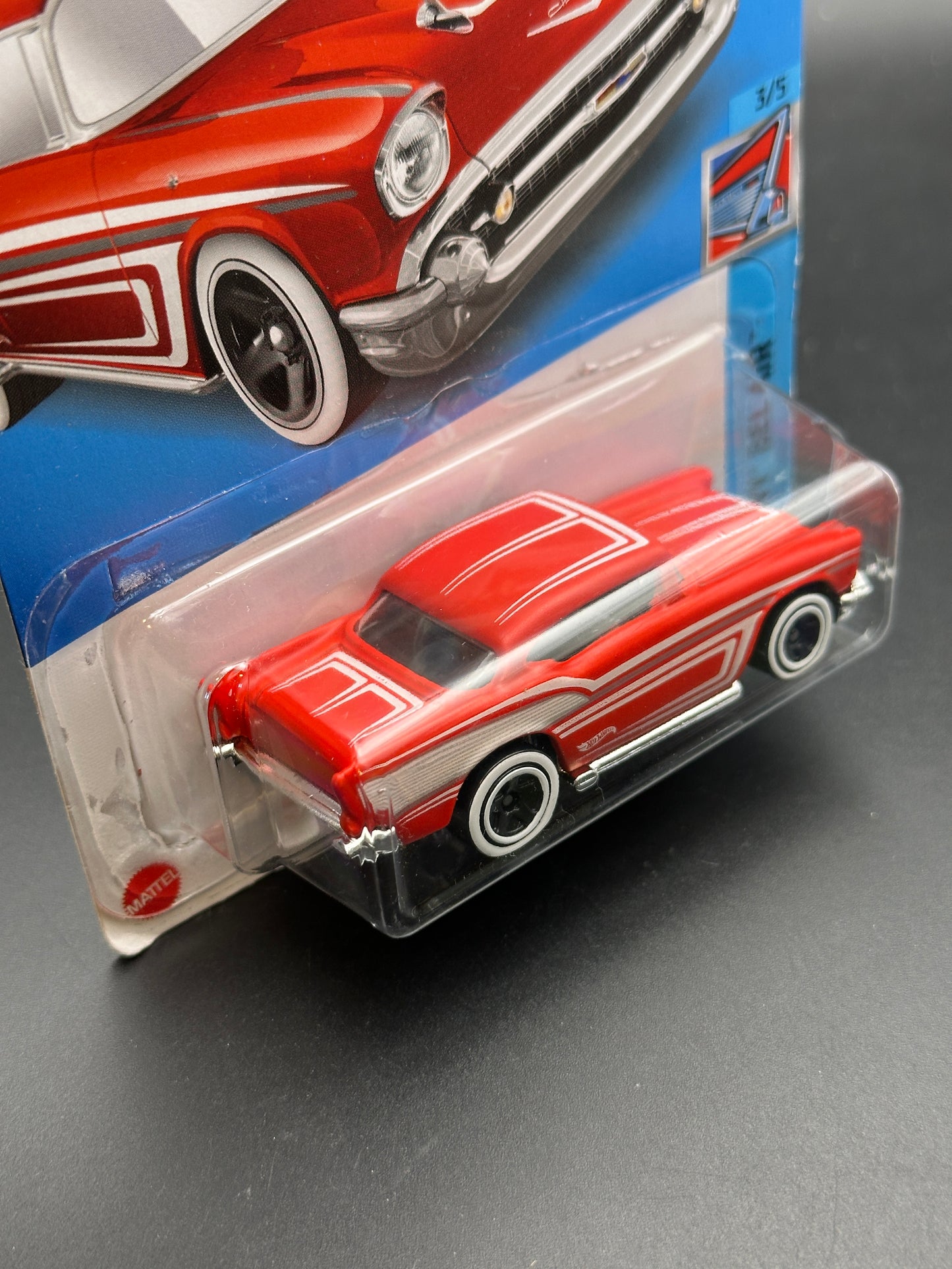 HOT WHEELS - 57 CHEVY (2022) - HW CHEVY BEL AIR 3/5