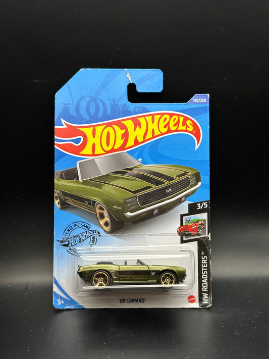 HOT WHEELS - 69 CAMARO CONVERTIBLE (2020) - HW ROADSTERS 3/5