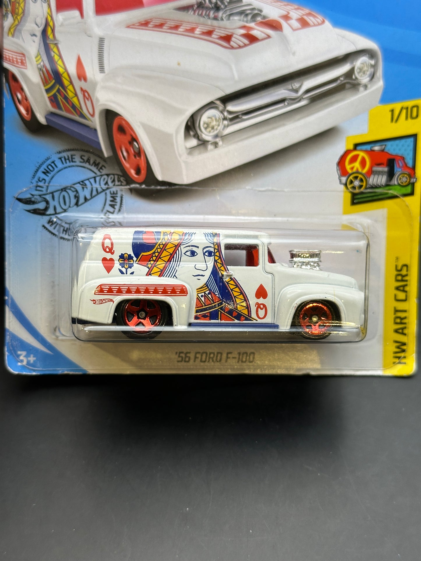 HOT WHEELS - 56 FORD F-100 (2019) - HW ART CARS 1/10