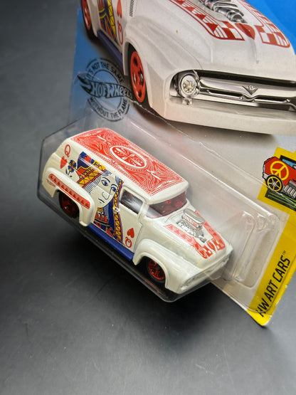 HOT WHEELS - 56 FORD F-100 (2019) - HW ART CARS 1/10