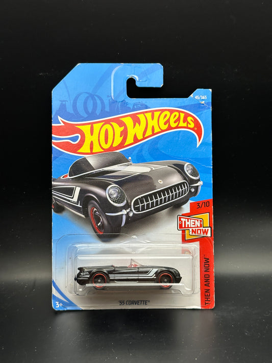 HOT WHEELS - 55 CORVETTE (2018) - HW THEN AND NOW 3/10